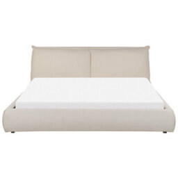 Beliani Waterbed Fabric Vinay 180 X 200 Cm (Eu Super King) Beige - thumbnail 5