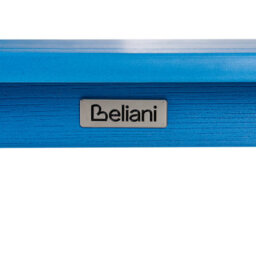 Beliani Blue Outdoor Garden Bar Table 59 X 59 Cm Uv-Resistant, Stainless Steel Accents - thumbnail 6