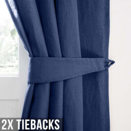 Imperial Rooms Blackout Curtain-Thermal Ready Made Eyelet Curtain (2 Panel) For Living Room Curtain Navy, (W)2.28Mx(L))2.74M - thumbnail 8