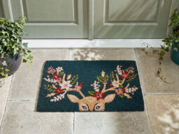 Beliani Doormat Sagay Multicolour 40 X 60 Cm Christmas Motif Coir - thumbnail 2