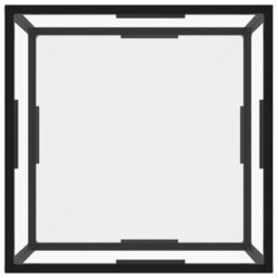 Berkfield Coffee Table Transparent 60X60X35 Cm Tempered Glass - thumbnail 3