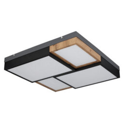 Luminosa Lighting Luminosa Gundi 60Cm Integrated Led Semi Flush Ceiling Light White Matt Led 3000K - thumbnail 2