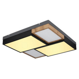 Luminosa Lighting Luminosa Gundi 60Cm Integrated Led Semi Flush Ceiling Light White Matt Led 3000K - thumbnail 5
