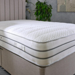 Divan Base Direct Shire Solaris Orion 1000 Pocket Sprung Divan Bed Set 4Ft Small Double 4 Drawers Continental- Wool Bronze - thumbnail 2
