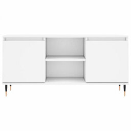 Vidaxl Tv Cabinet White 104X35X50 Cm Engineered Wood - thumbnail 5