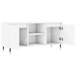 Vidaxl Tv Cabinet White 104X35X50 Cm Engineered Wood - thumbnail 6