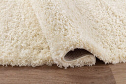 Desire Rugs Plain Living Room Shaggy Area Rugs Ivory 60X110 Cm - thumbnail 4