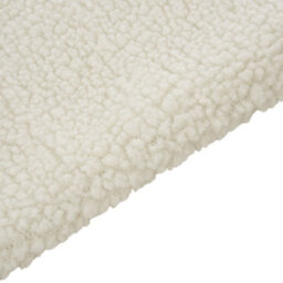 Living And Home Beige Lambswool Style Non Slip Faux Plush Sofa Cover Pack Of 1 180Cm W X 90Cm D - thumbnail 5