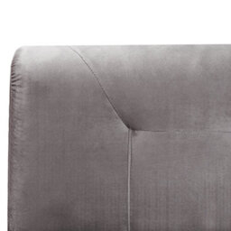 Beliani Divan Bed Velvet Marquise 160 X 200 Cm (Eu King Size) Grey - thumbnail 8