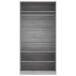 Vidaxl Wardrobe Grey Sonoma 100X50X200 Cm Engineered Wood - thumbnail 5
