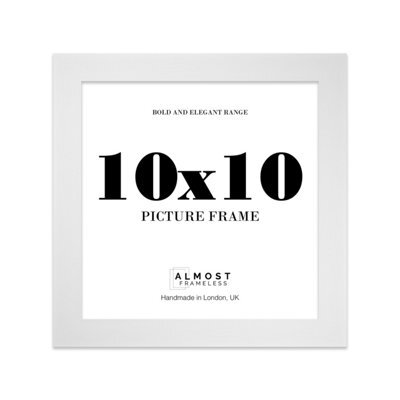 "19X19"" Red Picture Frame - 19X19"" Square Frame With 16X16"" Mount For 19X19""/16X16"" Pictures Moderrn Style Thin Edge, 1 Pack" - image 1