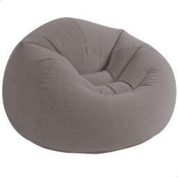 Intex Beanless Bag Chair  Grey For Swimming Pool Outdoor - thumbnail 2