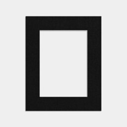 Ak Frames 10X8 Black Picture Mounts To Fit 7X5 Aperture Size - Mount Board Only (No Frame Included) - thumbnail 1