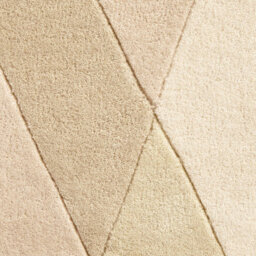 Beige Handmade Luxurious Modern Wool Abstract Rug Easy To Clean Living Room And Bedroom-150Cm X 230Cm - thumbnail 5