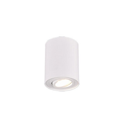Luminosa Lighting Luminosa Cookie Modern Surface Mounted Downlight White Matt - Uk Stock - image 1
