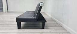 Modernique Faux Leather Sofabed With White Edge Piping And Stitching - thumbnail 6