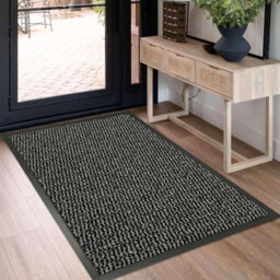 Barrier Mat 90 X 120 Cm Silver  Anti-Slip Waterproof Door Mat - thumbnail 2