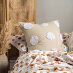 Linen House Haze Tufted 100% Cotton Pillow Sham - thumbnail 2