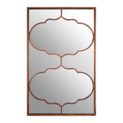 Premier Housewares Interiors By Premier Zariah Arabesque Wall Mirror - image 1