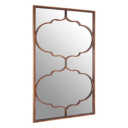 Premier Housewares Interiors By Premier Zariah Arabesque Wall Mirror - thumbnail 2