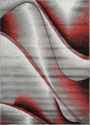 Modern Abstract Curve Design Living Room Area Rug Rectangular Soft Short Pile Carpet For Bedroom Dining Room 80X150 Cm - thumbnail 3