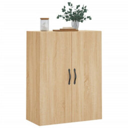 Berkfield Wall Mounted Cabinet Sonoma Oak 69.5X34X90 Cm Engineered Wood - thumbnail 4