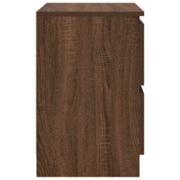 Berkfield Tv Cabinet Brown Oak 40X35X54 Cm Engineered Wood - thumbnail 7