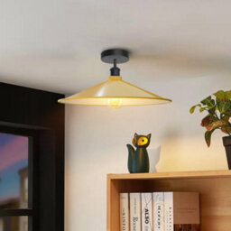 Pack Of 2 Semi Flush Mount Lighting For Bedroom Livingroom Kitchen With E27 Holder 40Cm Lampshade Easy Fit Durable Metal - thumbnail 2