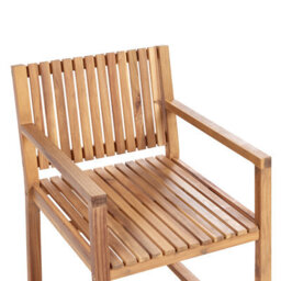 Beliani Set Of 2 Garden Chairs With Cushions Sassari Premium Certified Acacia Wood Light Green - thumbnail 8
