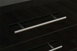 Harmin High Gloss Black 8 Drawer Sideboard / Cupboard / Buffet Solo / Chest Of Drawers - thumbnail 8