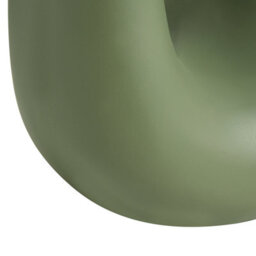 Wyld And Coco Accent Green Magnesium Oxide Fibreglass Side Table 42 X 28 Cm Uv-Resistant Outdoor Boho-Modern - thumbnail 6