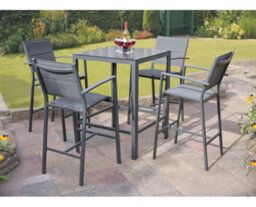 Garden Store Direct Aluminium Sydney 5 Piece Bar Set - thumbnail 7