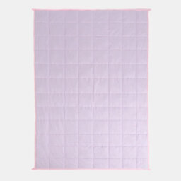 OHS Weighted Blanket Supersoft Stress Anxiety Relief, Pink/lilac - 3Kg 100 X 150Cm - thumbnail 4