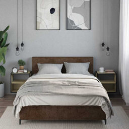 Berkfield Wall-Mounted Bedside Cabinets 2 Pcs Sonoma Oak 40X31X39.5 Cm - thumbnail 4