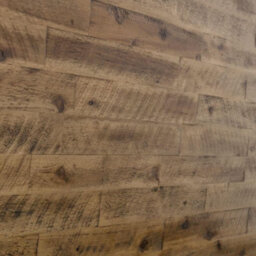 Hoxton Rustic Oak Wooden Bed Frame - 4Ft6 Double - thumbnail 5