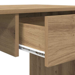 Walplus Desk With Drawer Artisan Oak 100 X 50 X 76 Cm Engineered Wood - thumbnail 9