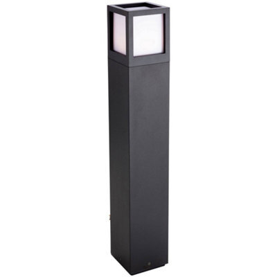 Luminosa Lighting Luminosa Evo Led 1 Light Outdoor Tall Bollard Light Graphite Ip54