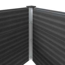 Berkfield Modern Garden Raised Bed 250X100X54 Cm Wpc Grey - thumbnail 5