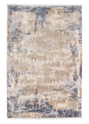 Blue Grey Abstract Rug, Stain-Resistant Rug, Easy To Clean Rug, Modern Rug For Living Room, & Dining Room-120Cm X 170Cm - thumbnail 2