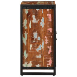Berkfield Sideboard Multicolour 55X35X70 Cm Solid Wood Reclaimed - thumbnail 6