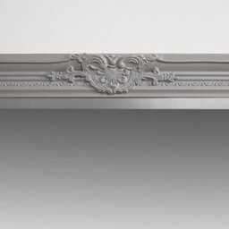 The Online Mirror Shop Leaner Mirror Highbury Rectangular Shape With Antique Grey Frame- H 165Cm X W 74Cm For Hanging In Bedroom, Living Room - thumbnail 3