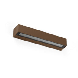 Luminosa Lighting Luminosa Doro-20 Integrated Led Up Down Lighter Outdoor Wall Light Brown, 3000K, Ip65