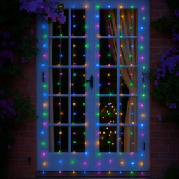 Marco Paul 2.1M Led Multicolour Curtain String Lights - thumbnail 6