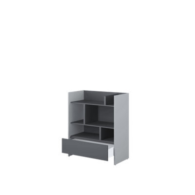 Arte Bed Concept Grey Sideboard Cabinet 92Cm - image 1
