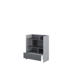 Arte Bed Concept Grey Sideboard Cabinet 92Cm - thumbnail 1