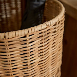 Dibor Traditional Style Willow Wicker Home Decor Umbrella Stand - thumbnail 5