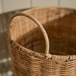 Dibor Traditional Style Willow Wicker Home Decor Umbrella Stand - thumbnail 3