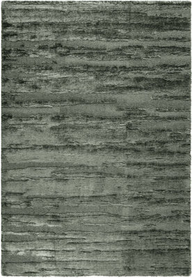 Cleo 013 0025 4373 Green Abstract Shaggy Textured Rug-80Cm X 150Cm - image 1