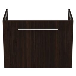 Ideal Standard I.life S Compact Matt Coffee Oak Effect Wall-Mounted Bathroom Vanity Unit (H) 440mm (W) 600mm - thumbnail 4