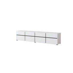 Arte Kross 40 Tv Cabinet In White - W2250mm H480mm D400mm Modern Minimalist Design - thumbnail 1